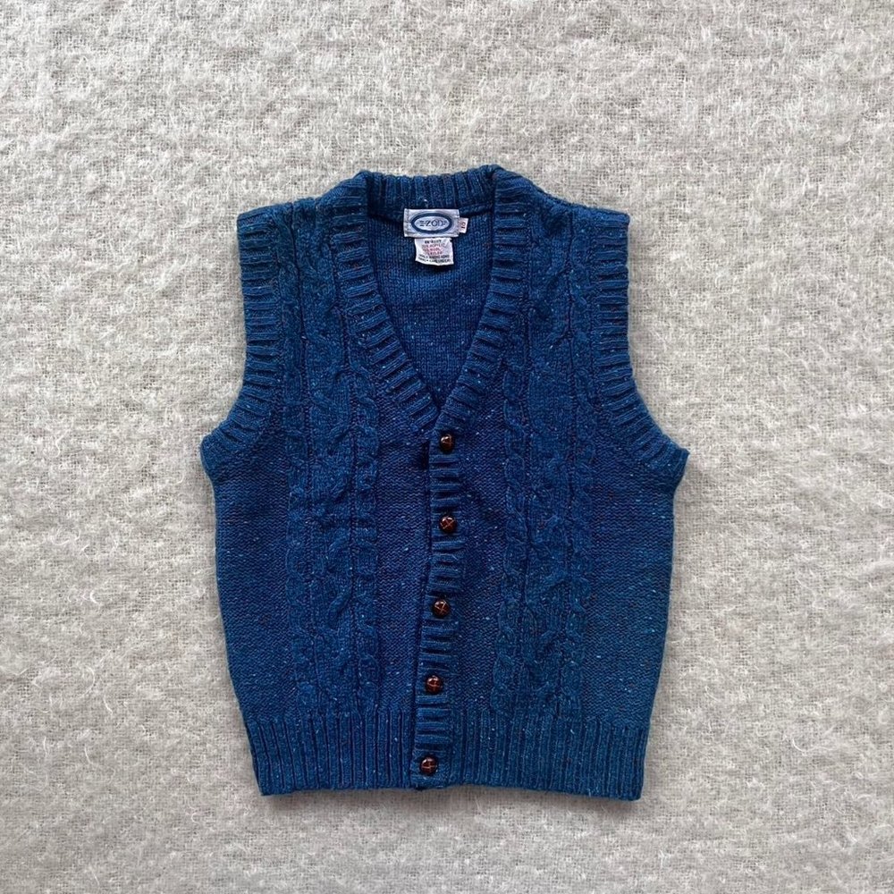 Women's Blue Gilet
